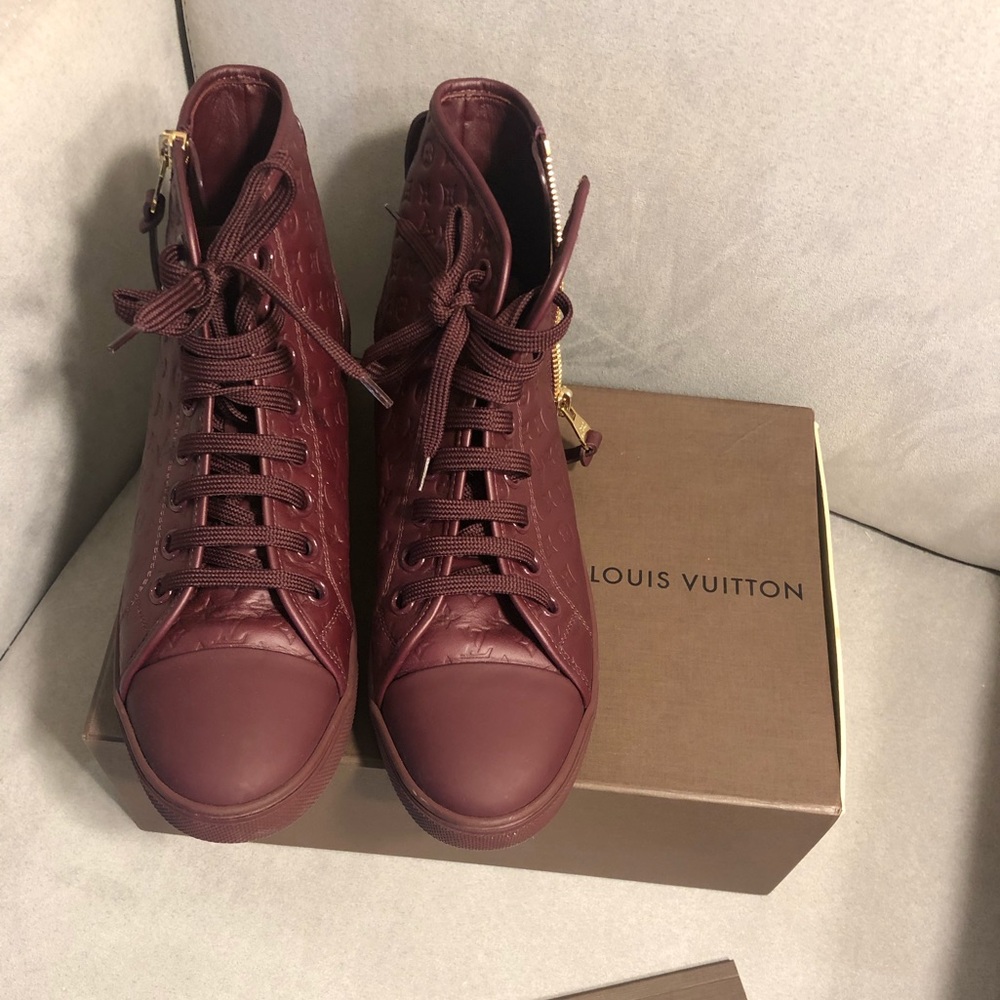 Louis Vuitton Wine Sneakers